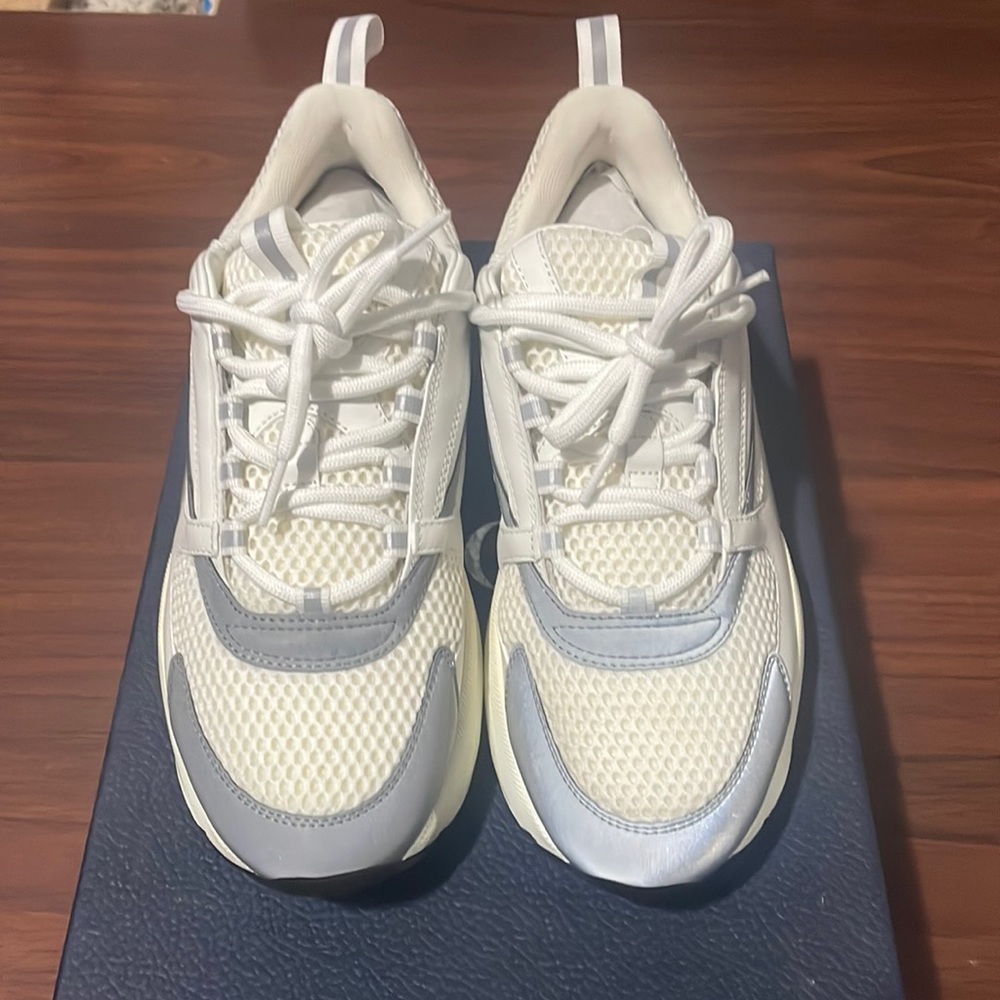 Dior Runners B22 sneakers white/silver